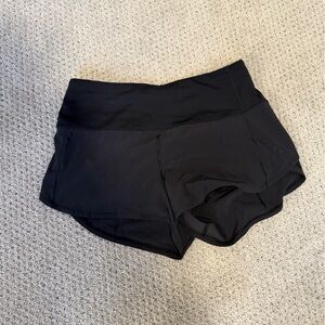 Black Athletic Lulu Shorts